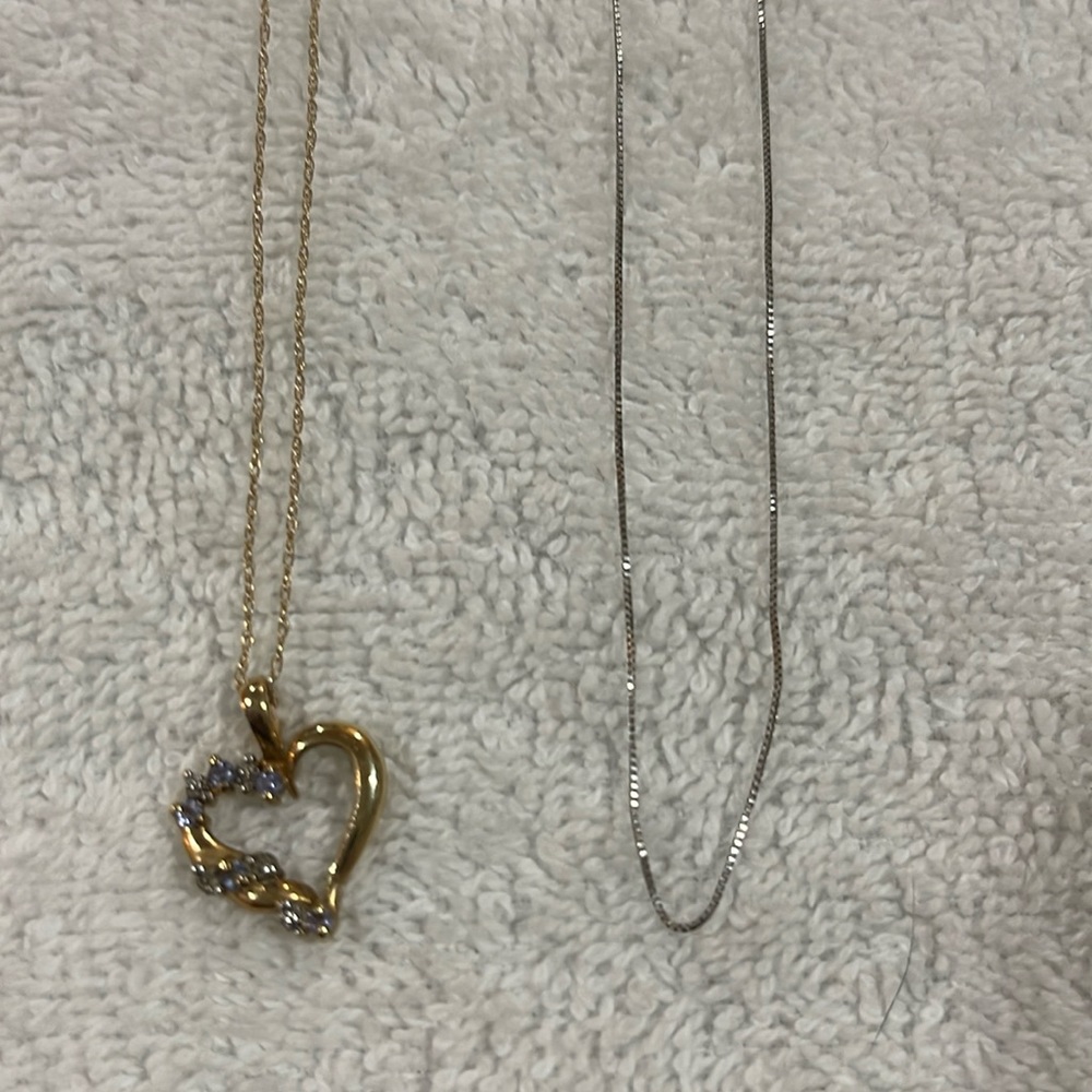 COPY - 10K necklace / pendant and chain